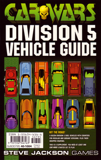 Car Wars : Division 5 Vehicle Guide