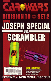 Car Wars : Division 10 Set 2 Joseph Special Vs. Scrambler