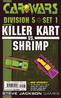 Car Wars : Division 5 Set 1 Killer Kart Vs. Shrimp