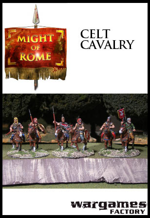 Might of Rome: Celt Cavalry Plastic Figures