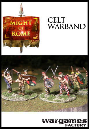 Might of Rome: Celt Warband Plastic Figures