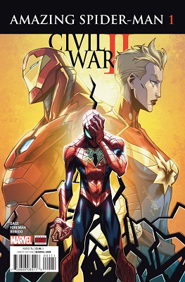 Civil War II: Amazing Spiderman no. 1 (1 of 4) (2016 Series)
