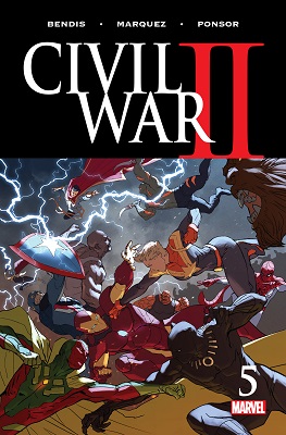 Civil War II no. 5 (5 of 7) (2016 Series)