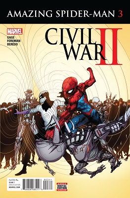 Civil War II: Amazing Spiderman no. 3 (3 of 4) (2016 Series)