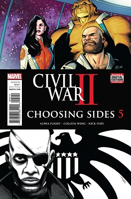 Civil War II: Choosing Sides no. 5 (5 of 6) (2016 Series)