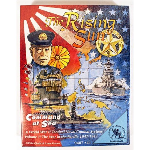 The Rising Sun: Command at Sea: A World War II Tactical Naval Combat System Vol 1 - Used