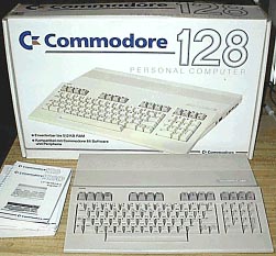 Commodore C128 Computer (with Box, Monitor)