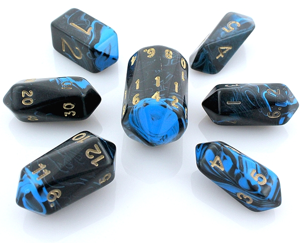7 Pieces Crystal Oblivion: Blue