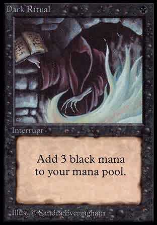 Dark Ritual - Alpha Edition