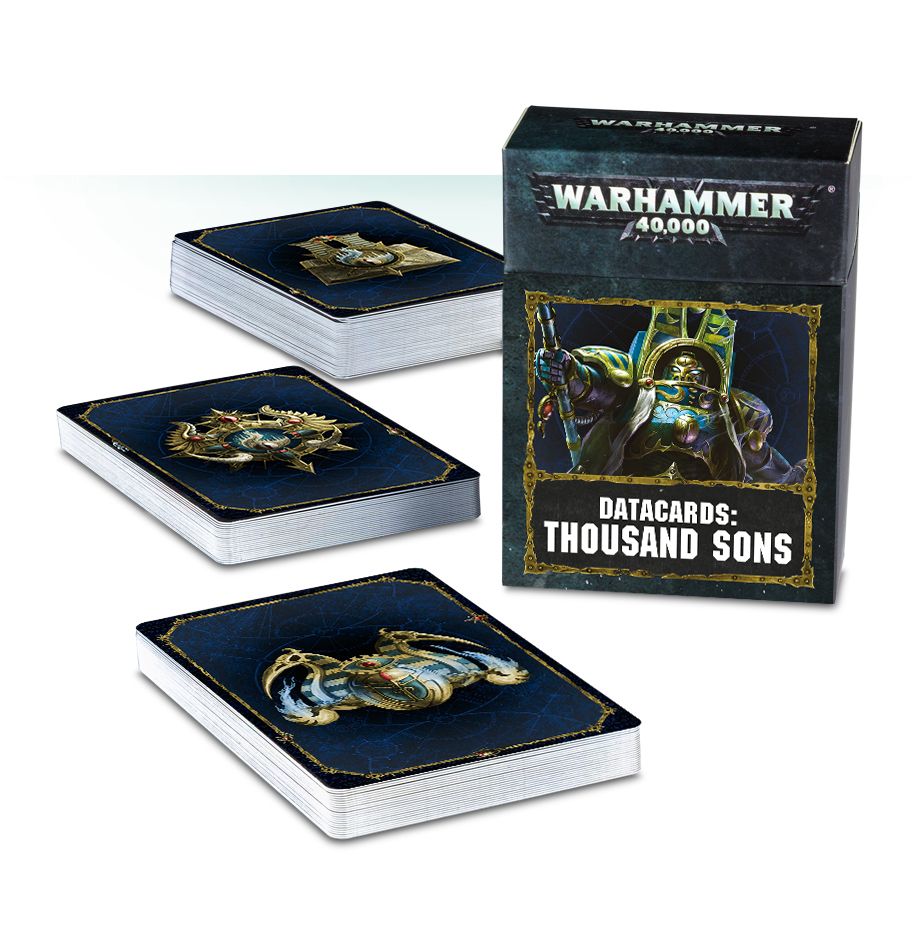 Warhammer 40K: Datacards: Thousand Sons