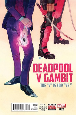 Deadpool Vs Gambit no. 2 (2016 Series)