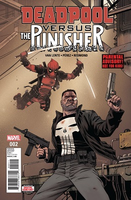 Deadpool vs The Punisher no. 2 (2 of 5) (2017 Series)