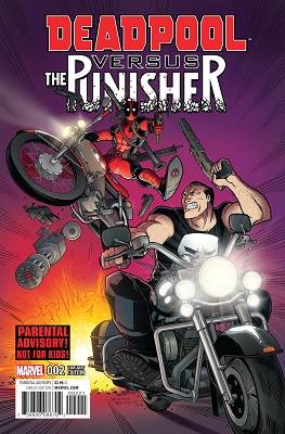 Deadpool vs The Punisher no. 2 (2 of 5) (2017 Series) (Variant Cover)