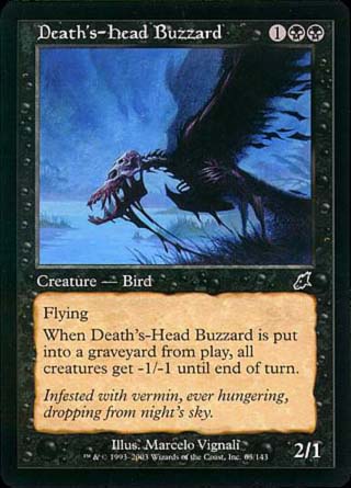 Death's-Head Buzzard 