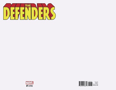 Defenders no. 1 (Blank Variant) (2017 Series)