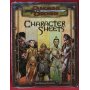 Dungeons and Dragons 3rd ed: Character Sheets - Used