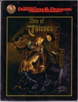 Dungeons and Dragons 2nd ed: Den of Thieves - Used