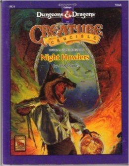 Dungeons and Dragons 2nd ed: Creature Crucible: Night Howlers - Used