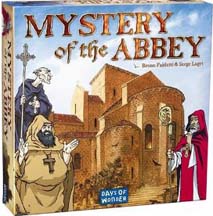 Mystery of the Abbey Board Game - USED - By Seller No: 20 GOB Retail