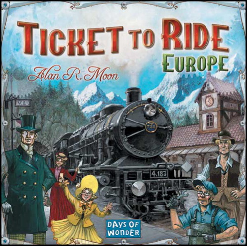 Ticket to Ride: Europe (c) - USED - By Seller No: 1222 Doug Mahnke