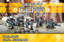 Heavy Gear: Blitz: P.R.D.F.G.P. Squad