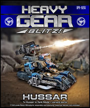 Heavy Gear: Blitz: Hussar Tank Mode