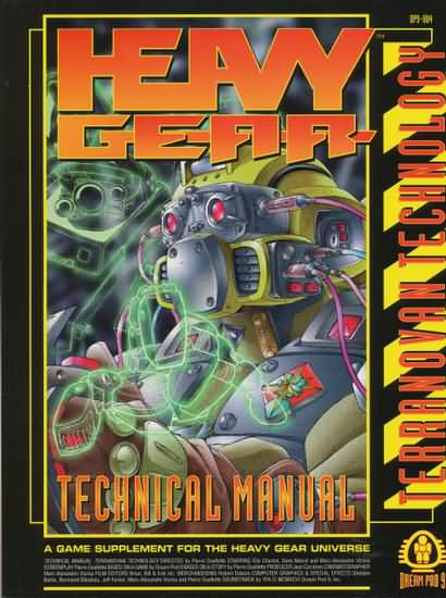 Heavy Gear 1st ed: Technical Manual: DP9-004