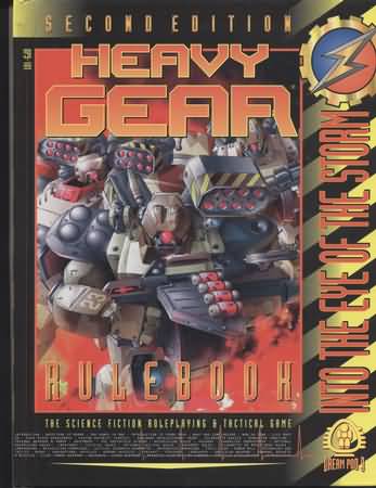 Heavy Gear 2nd ed: Rulebook - Used