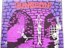 Dungeon Board Game (TSR - 1975 - 1st Printing) - Used