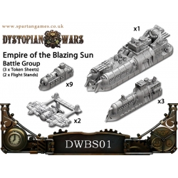 Dystopian Wars: Empire of the Blazing Sun Naval Battle Group