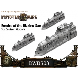 Dystopian Wars: Empire of the Blazing Sun: Nakatsu: Cruiser: DWBS03