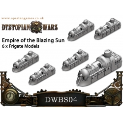 Dystopian Wars: Empire of the Blazing Sun: Uwatsu Frigates - DWFS04