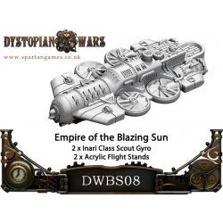 Dystopian Wars: Empire of the Blazing Sun: Inari: Scout Gyro (2): DWBS08