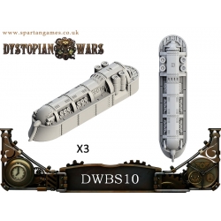 Dystopian Wars: Empire of the Blazing Sun: Yurgi Class Destroyer: DWBS10