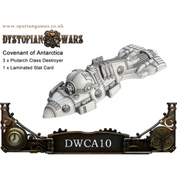 Dystopian Wars: Covenant of Antarctica: Plutarch Destroyer - DWCA10