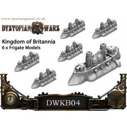 Dystopian Wars: Kingdom of Britannia: Attacker: Frigates: DWKB04