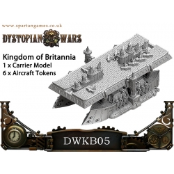 Dystopian Wars: Kingdom of Britannia: Avenger: Fleet Carrier: DWKB05