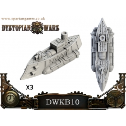 Dystopian Wars: Kingdom of Britannia: Orion: Destroyer (3): DWKB10