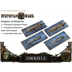 Dystopian Wars: Kingdom of Britannia: Vanguard Submarines: DWKB12
