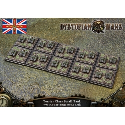 Dystopian Wars: Kingdom of Britannia: Small Tank Token: DWKB25