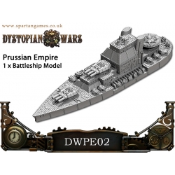 Dystopian Wars: Prussian Empire Emperor Battleship: DWPE02