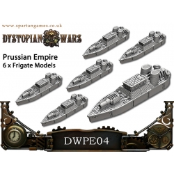 Dystopian Wars: Prussian Empire: Arminius: Frigate: DWPE04