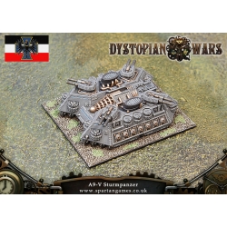 Dystopian Wars: Prussian Empire: A9-V Sturmpanzer: Land Ship: DWPE22