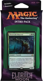Magic the Gathering: Eldritch Moon: Intro Pack: Ulvenwald Observer: Green / White