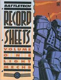 Battletech: Record Sheets Volume One: Light Mechs: 1647 - Used