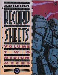 Battletech: Record Sheets Volume Two: Medium Mechs: 1648 - Used