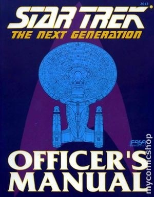 Star Trek RPG: the Next Generation: Officers Manual - Used