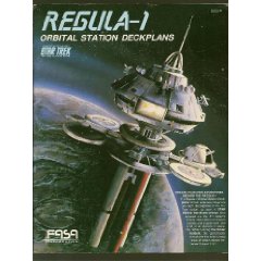 Star Trek RPG: Regula-1: Orbital Station Deckplans - Used
