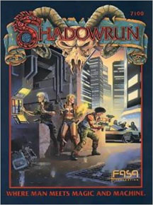 Shadowrun 1st Ed: Where Man Meets Magic and Machine: 7100 - Used