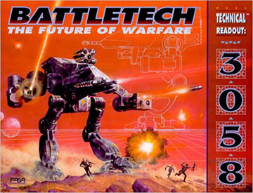 Classic Battletech: the Future of Warfare: Technical Readout: 3058 - USED